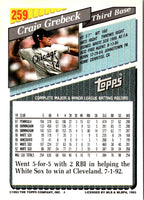 1993 Topps Gold Craig Grebeck #259