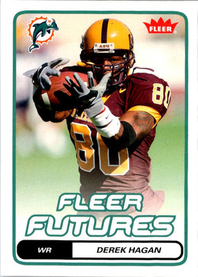 2006 Fleer Derek Hagan #131 Rookie