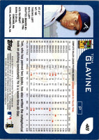 2001 Topps Opening Day Tom Glavine #48