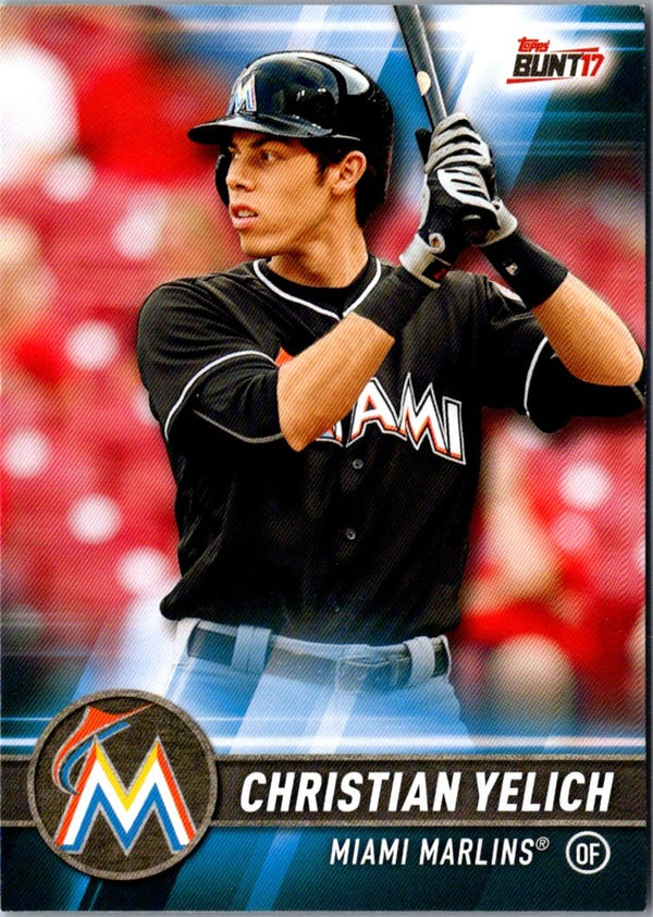 2017 Topps Bunt Christian Yelich #148