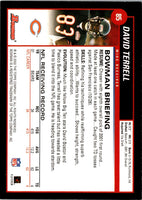 2002 Bowman David Terrell #85