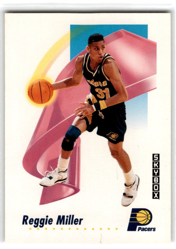 1991 SkyBox Reggie Miller #114