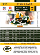 2011 Score Ryan Grant