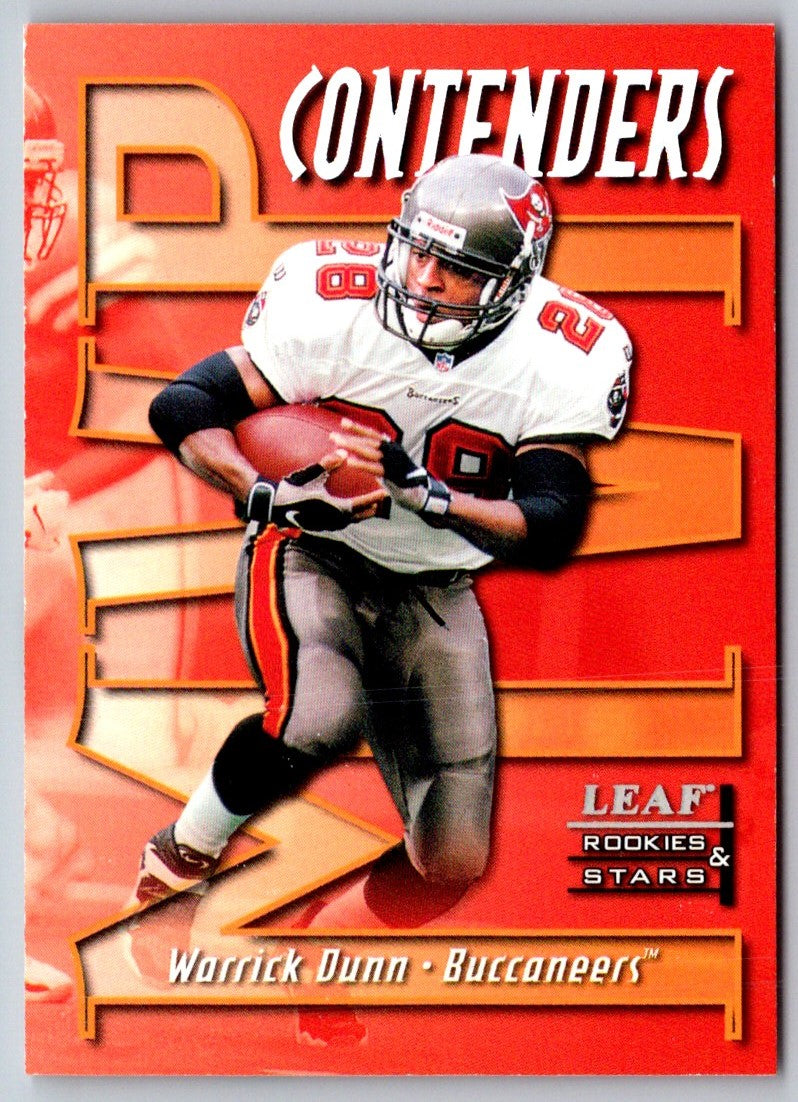 1998 Leaf Rookies & Stars MVP Contenders Warrick Dunn