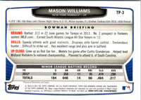 2013 Bowman Draft Picks & Prospects Chrome Top Mason Williams #TP-3