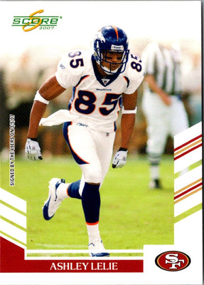 2007 Score Ashley Lelie #123