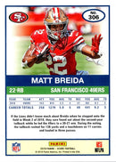 2019 Score Matt Breida