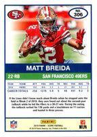 2019 Score Matt Breida #306