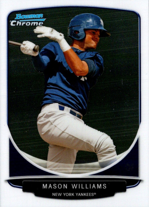 2013 Bowman Draft Picks & Prospects Chrome Top Mason Williams #TP-3