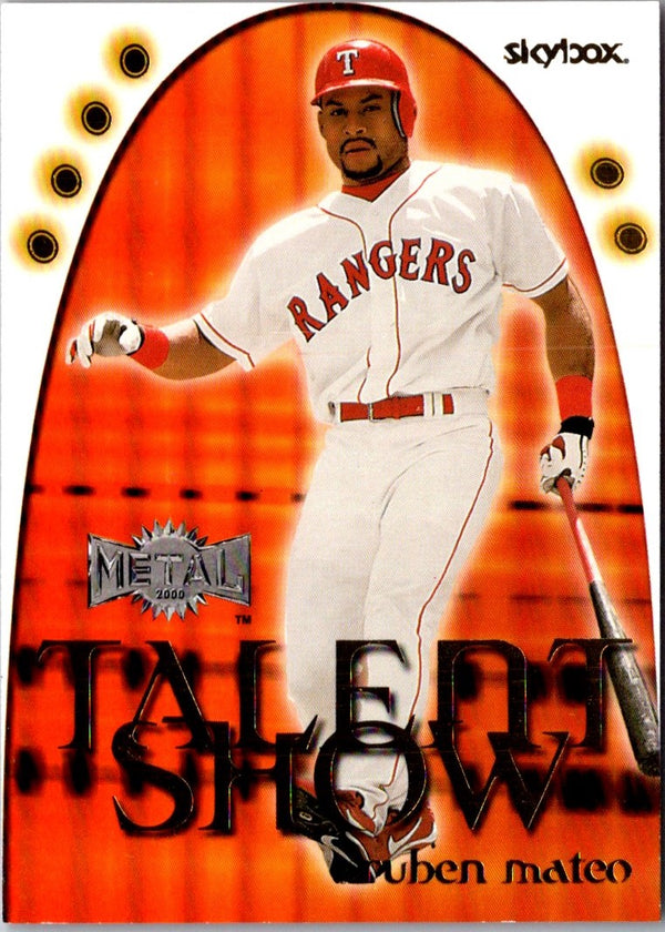 2000 Metal Talent Show Ruben Mateo #4TS