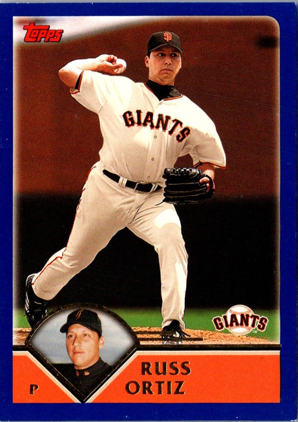 2003 Topps Russ Ortiz #184