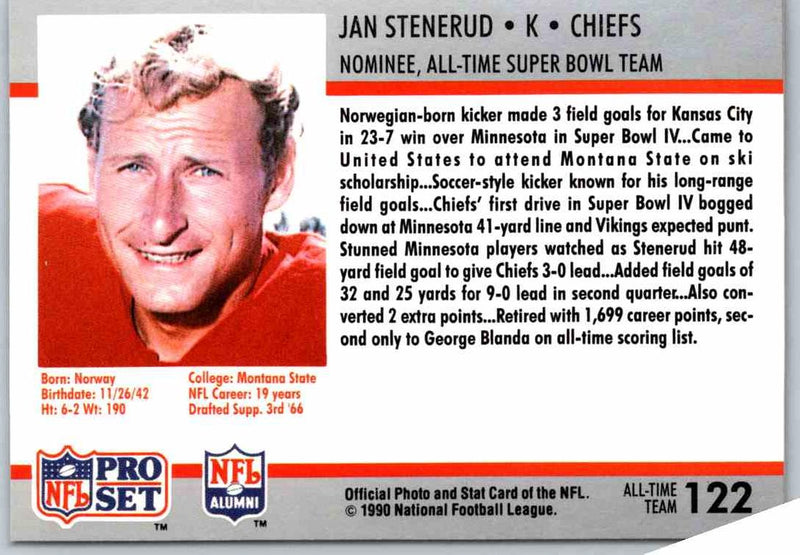 1990 Proset Jan Stenerud