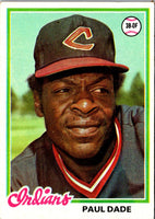 1978 Topps Paul Dade #662 Rookie