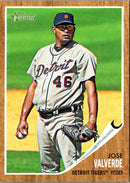 2011 Topps Heritage Jose Valverde