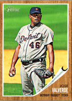 2011 Topps Heritage Jose Valverde #196