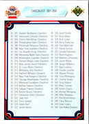 1990 Upper Deck Checklist: 301-400