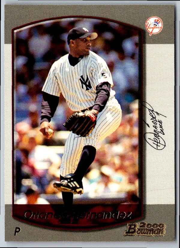 2000 Bowman Orlando Hernandez #136