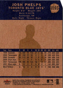 2002 Fleer Tradition Update Josh Phelps
