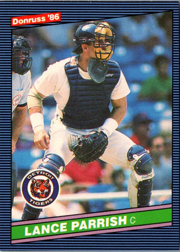 1986 Donruss Lance Parrish #334