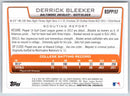 2012 Bowman Derrick Bleeker