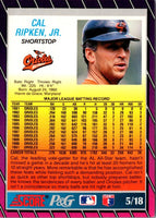 1992 Score Proctor and Gamble Cal Ripken Jr. #5