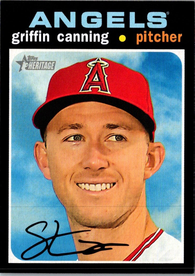 2020 Topps Heritage Griffin Canning