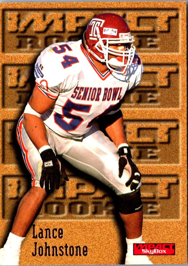1996 SkyBox Impact Lance Johnstone #170 Rookie