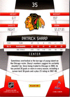 2010 Panini Certified Mirror Black Materials Prime Patrick Sharp #35