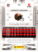 2009 Playoff Prestige Earnest Graham