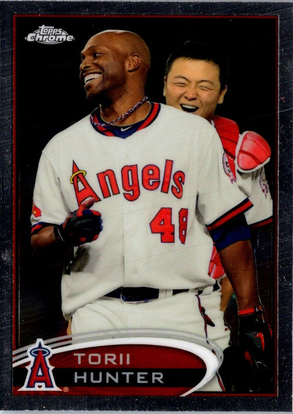 2012 Topps Chrome Torii Hunter #51