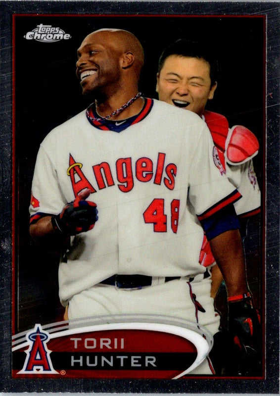 2012 Topps Chrome Torii Hunter #51