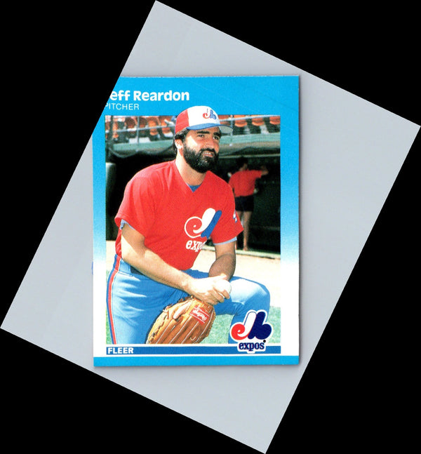 1985 Fleer Jeff Reardon #407