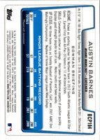 2012 Bowman Chrome Austin Barnes #BCP184