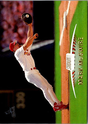 1999 Fleer Brilliants Blue Mark McGwire #1B