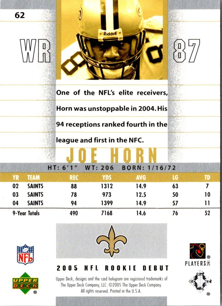 2004 Upper Deck Sweet Spot Joe Horn