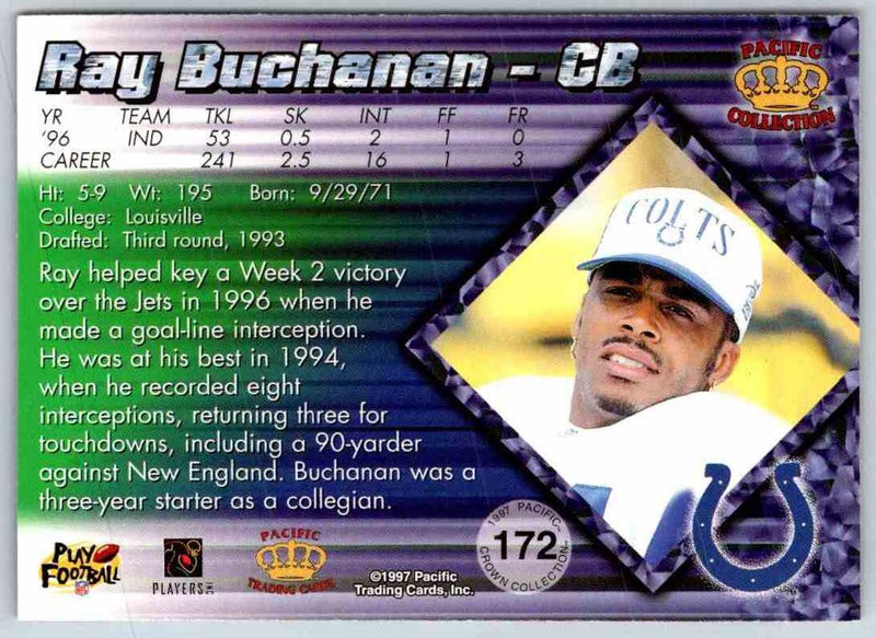 1998 Pacific Ray Buchanan