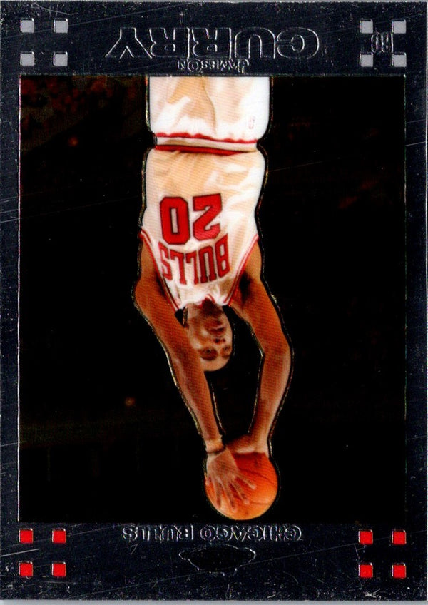 2007 Topps Chrome Jameson Curry #141 Rookie