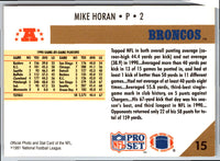 1992 Pro Set Power Mike Horan #2