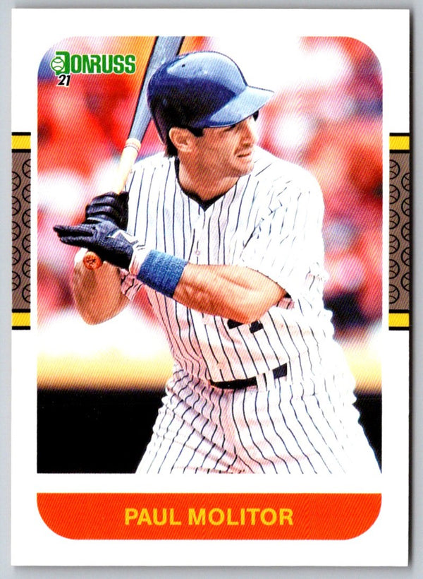 2020 Donruss Paul Molitor #235