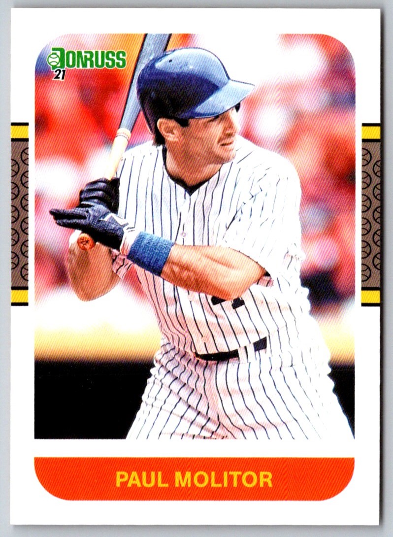 2020 Donruss Paul Molitor