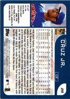2001 Topps Opening Day Jose Cruz Jr. #28