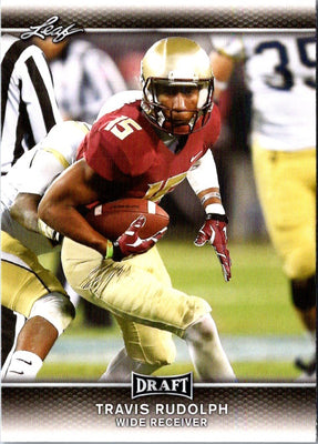 2017 Leaf Draft Travis Rudolph #68