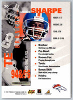 1995 Score Shannon Sharpe #30