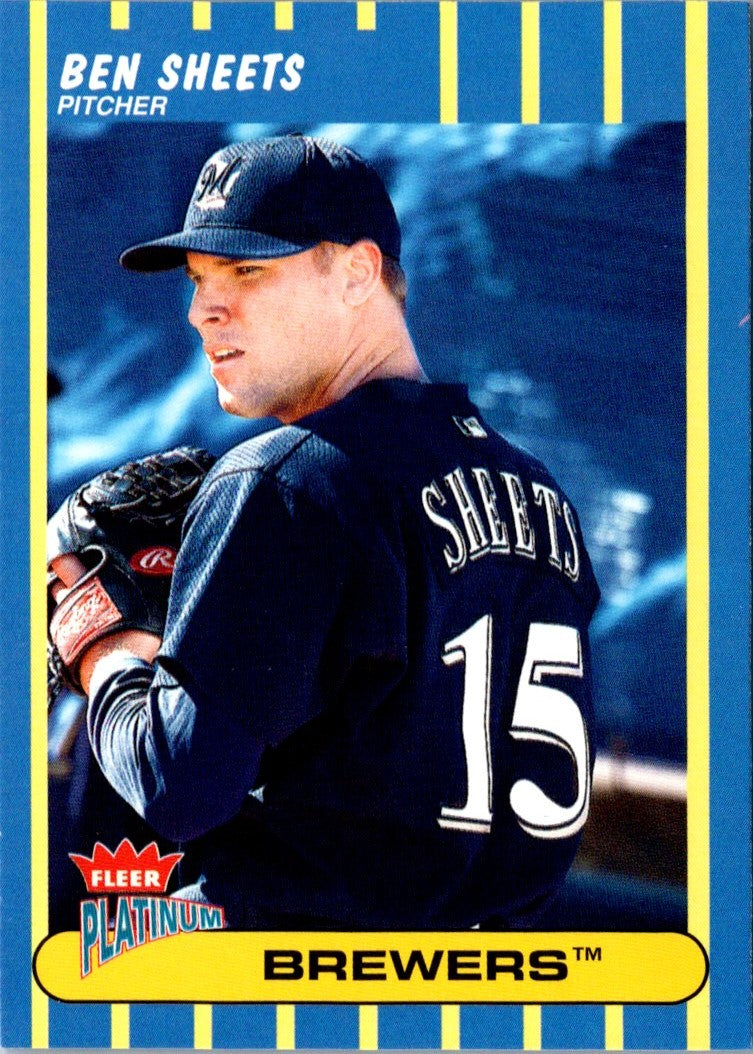 2003 Fleer Platinum Ben Sheets