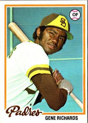 1978 Topps Gene Richards #292