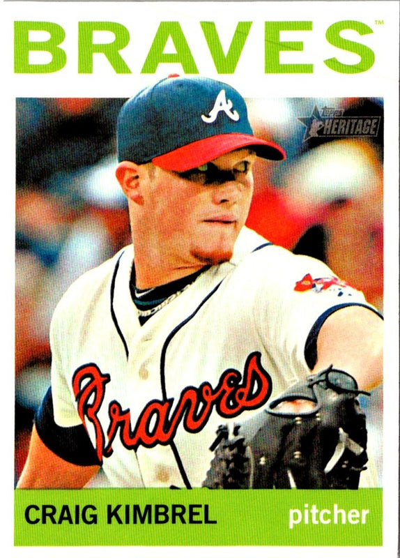 2013 Topps Heritage Craig Kimbrel #126
