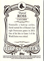 2014 Topps Gypsy Queen David Ross #85