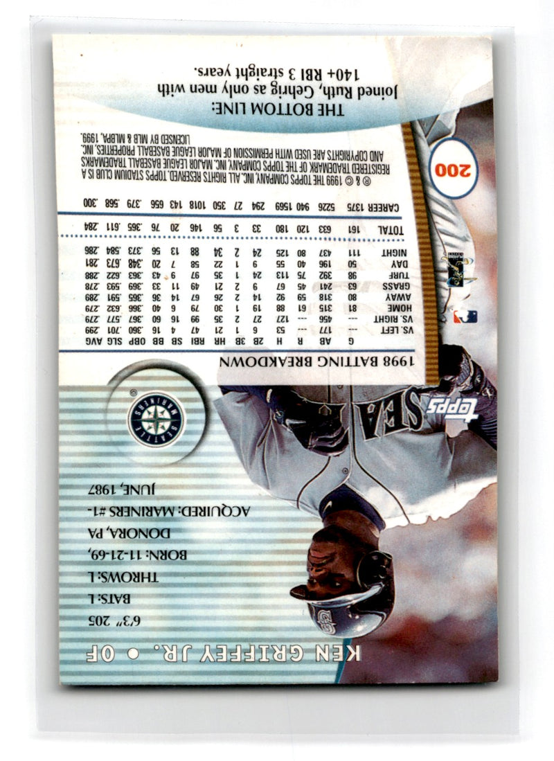 1998 Stadium Club Ken Griffey Jr.