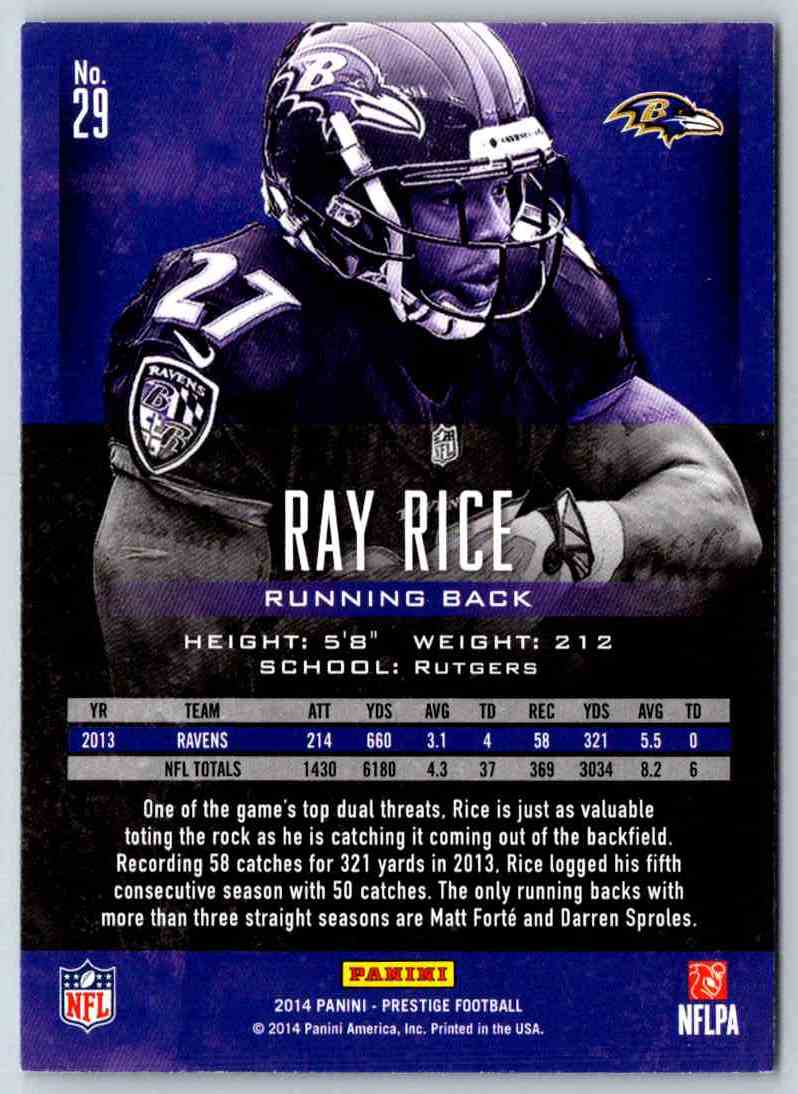 2014 Prestige Ray Rice