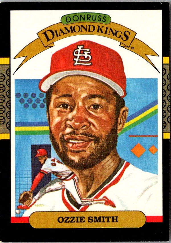 1987 Donruss Super Diamond Kings Ozzie Smith #5